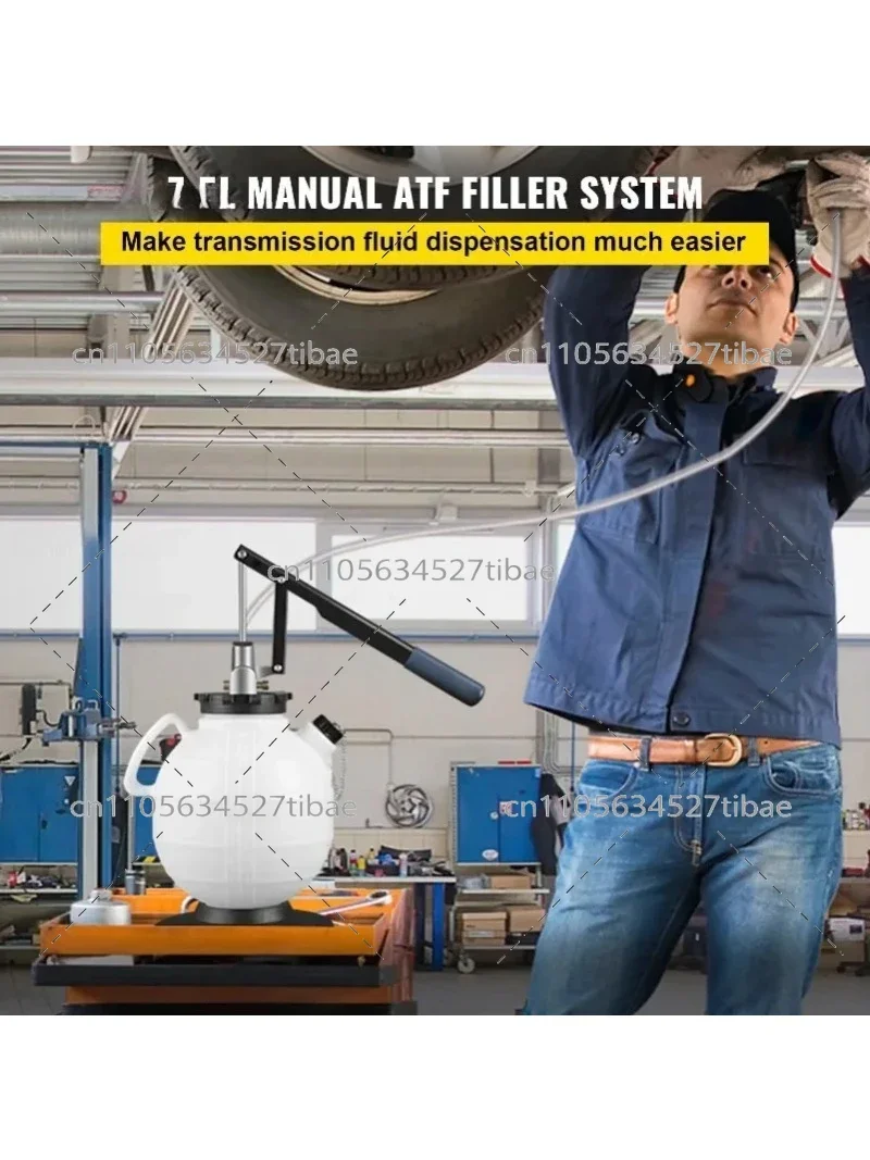 7.5L Transmission Fluid Pump ATF Transfer Filler Kit with Control Valve and Adapters for Oil Replacement Durable
7.5L Transmission Fluid Pump ATF Transfer Filler Kit with Control Valve and Adapters for Oil Replacement Durable