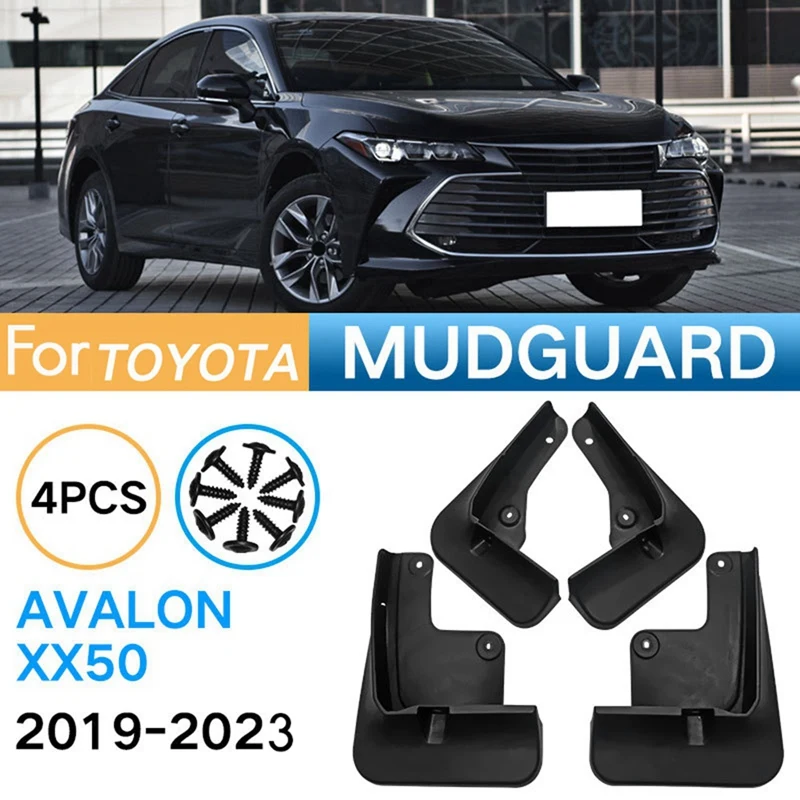 4 шт. автомобильные брызговики брызговики крыло для Toyota Avalon XX50 2019-2023 автомобильные аксессуары
4 шт. автомобильные брызговики брызговики крыло для Toyota Avalon XX50 2019-2023 автомобильные аксессуары