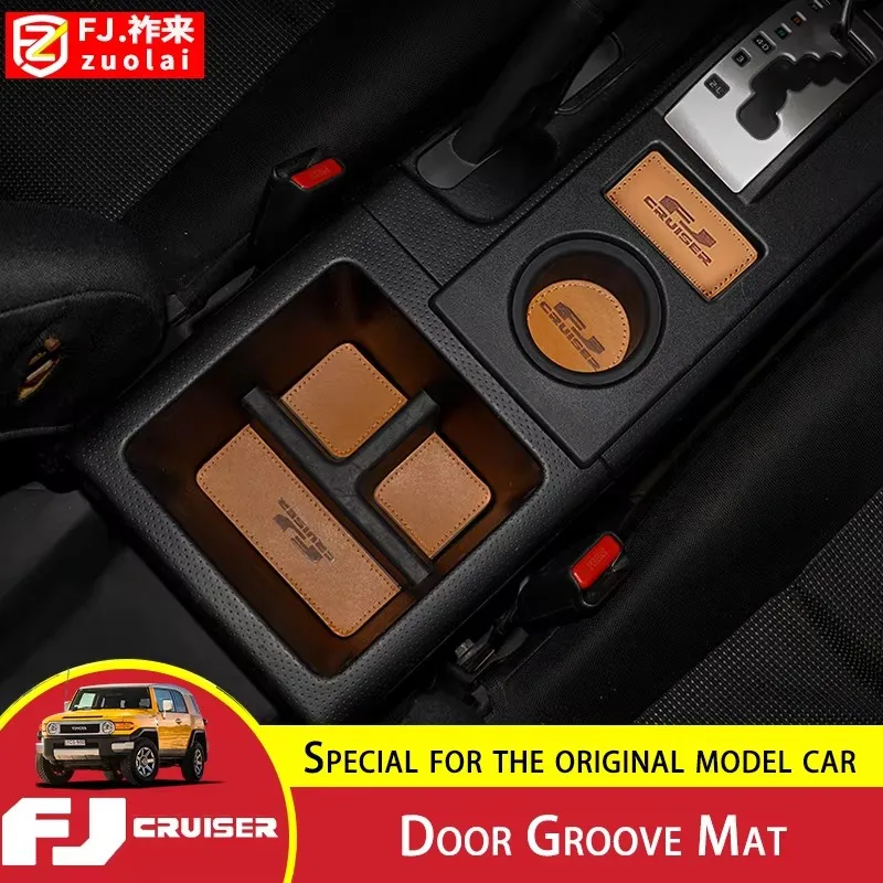 16 Pieces Door Groove Mat For Toyota FJ Cruiser Central Control Cup Holder Mat Cowhide Leather Anti-slip Decoration Protection
16 Pieces Door Groove Mat For Toyota FJ Cruiser Central Control Cup Holder Mat Cowhide Leather Anti-slip Decoration Protection