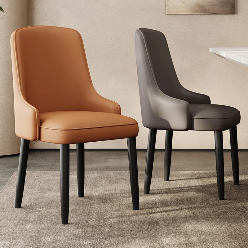 Household dining table and chairs 2024 new light luxury premium feeling with backrest hotel
Household dining table and chairs 2024 new light luxury premium feeling with backrest hotel