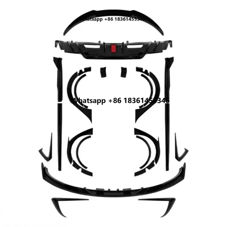 For MODEL3 Front and Rear Lip Wheel Arch Model3 Modified TURBO with Lights Aerodynamic Kit Body Kit Veidt Suitable
For MODEL3 Front and Rear Lip Wheel Arch Model3 Modified TURBO with Lights Aerodynamic Kit Body Kit Veidt Suitable