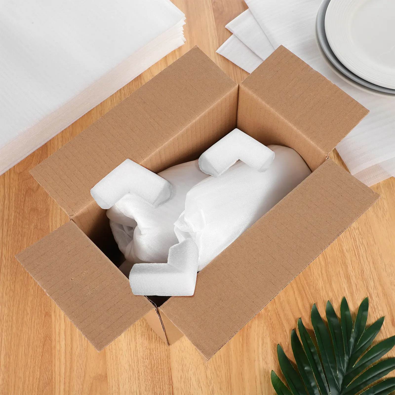 24Pcs Epe Corner Packaging Protectors L Shaped Edge Guards for Shipping Moving Fragile Boxes Artwork Protection
24Pcs Epe Corner Packaging Protectors L Shaped Edge Guards for Shipping Moving Fragile Boxes Artwork Protection
