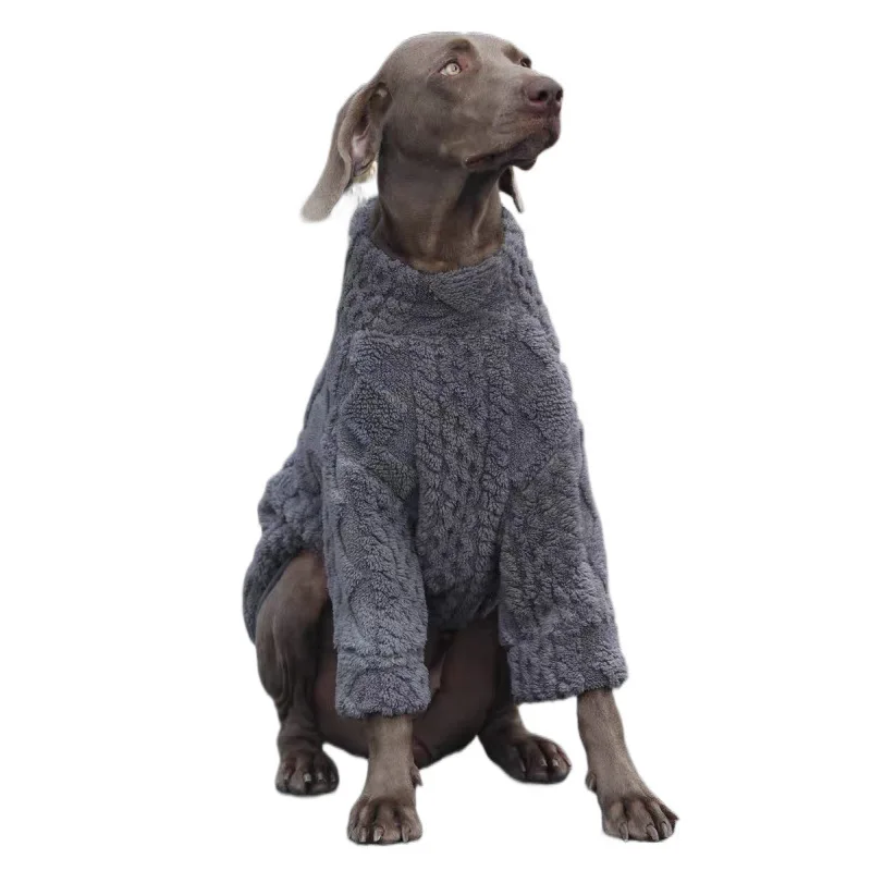 Dog clothes Large dog Labrador gold face thickened winter clothes belly pajamas gray jacquard fleece coral fleece
Dog clothes Large dog Labrador gold face thickened winter clothes belly pajamas gray jacquard fleece coral fleece