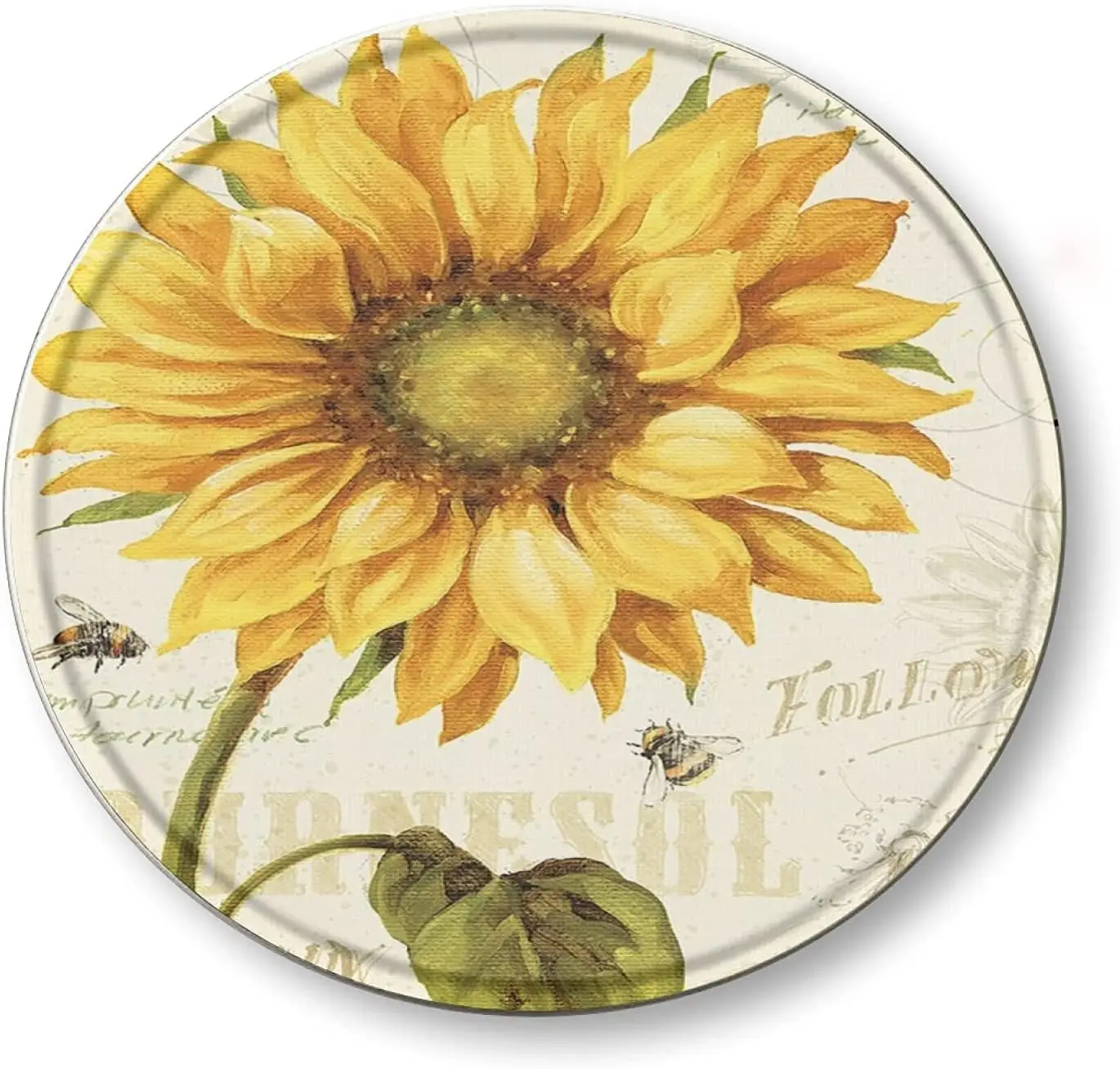 Винтажный круглый металлический жестяной знак Sunflower Bee, Ностальгический металлический знак, домашний декор для культа, бара, сада, кухни, ресторана, гаража 12x12 I
Винтажный круглый металлический жестяной знак Sunflower Bee, Ностальгический металлический знак, домашний декор для культа, бара, сада, кухни, ресторана, гаража 12x12 I