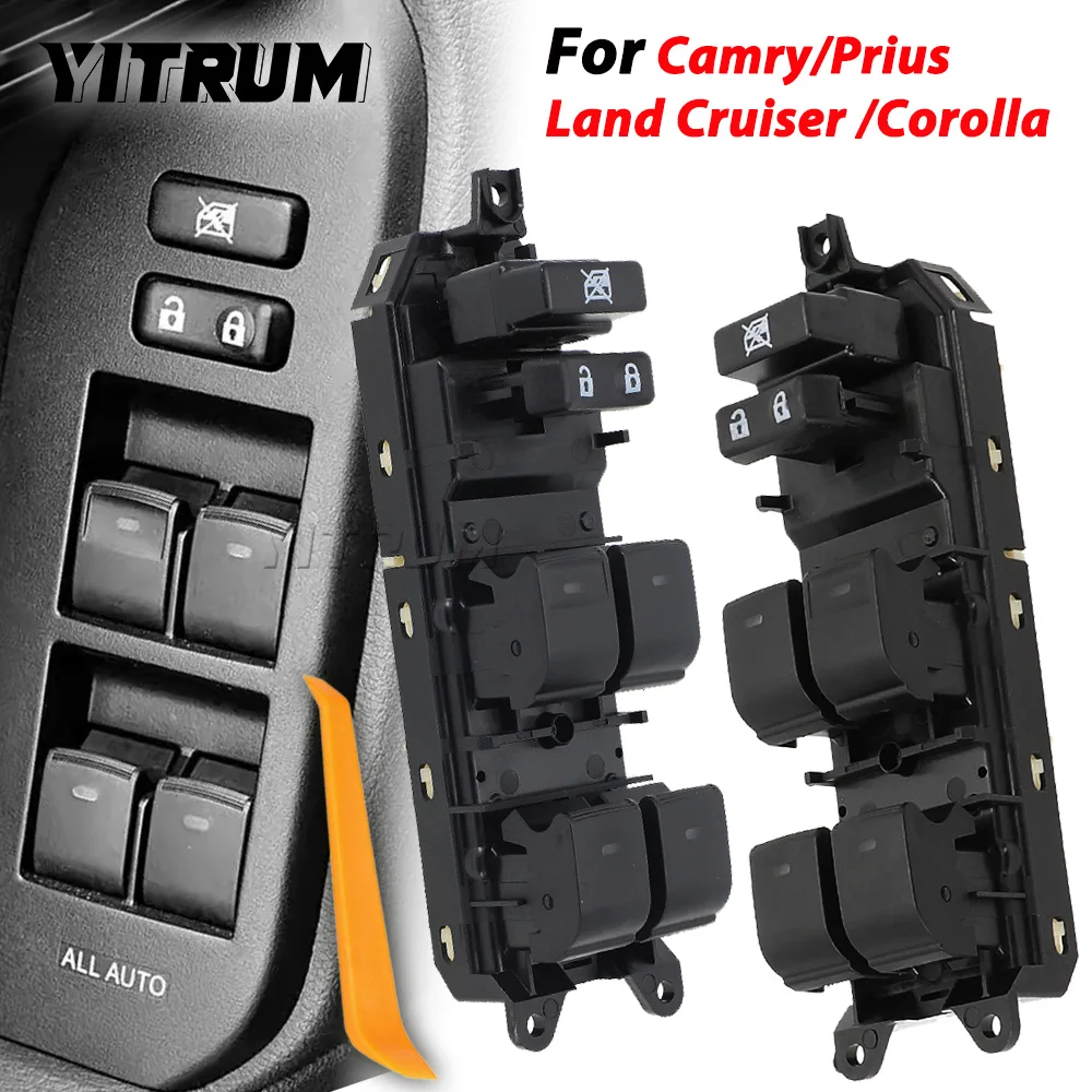 YITRUM Left Hand Drive Master Power Window Switch For Toyota Land Cruiser Prado LC150 2010-2020 84040-33100 84040-33060
YITRUM Left Hand Drive Master Power Window Switch For Toyota Land Cruiser Prado LC150 2010-2020 84040-33100 84040-33060