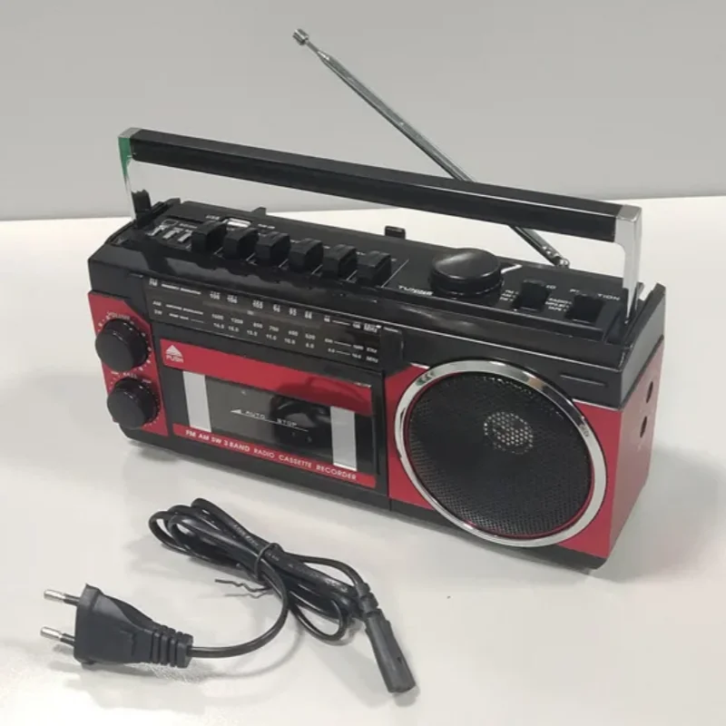 Портативный винтажный ретро USB AM/FM/SW многодиапазонный радиоприемник стерео беспроводной Bluetooth бумбокс Mp3 аудио кассетный магнитофон
Портативный винтажный ретро USB AM/FM/SW многодиапазонный радиоприемник стерео беспроводной Bluetooth бумбокс Mp3 аудио кассетный магнитофон