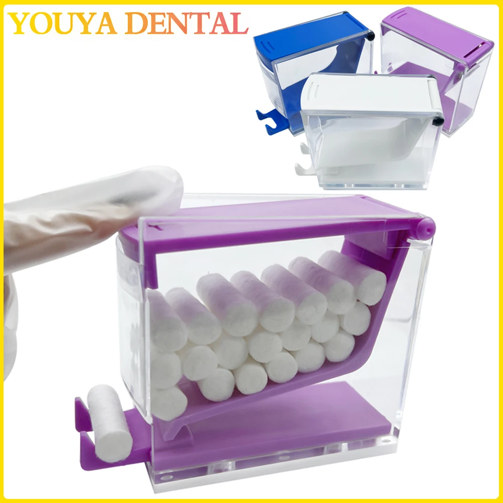Dentist Cotton Roll Dispenser Holder Press Type Box Dental White Blue Color Swab Storage Box Dentistry Organizer Accessories 1pc
Dentist Cotton Roll Dispenser Holder Press Type Box Dental White Blue Color Swab Storage Box Dentistry Organizer Accessories 1pc