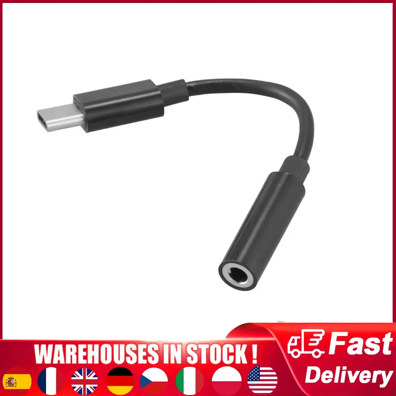 USB C to 3.5mm Headphone/Earphone Jack Cable Adapter,Type C 3.1 Male Port to 3.5 mm Female Stereo Audio Headphone Aux Connector
USB C to 3.5mm Headphone/Earphone Jack Cable Adapter,Type C 3.1 Male Port to 3.5 mm Female Stereo Audio Headphone Aux Connector