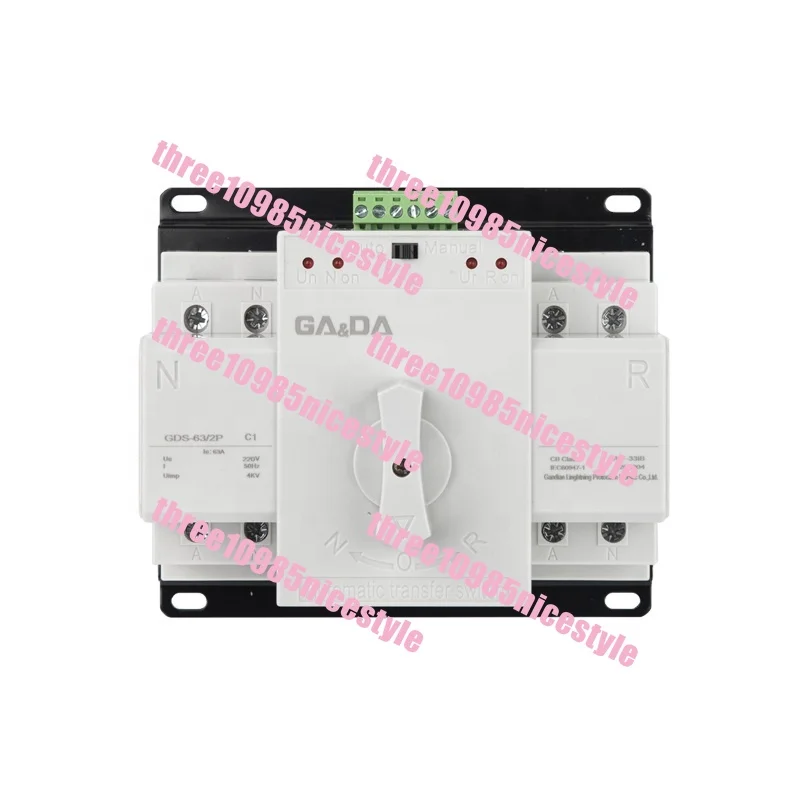 GDS-63A 220 В 2P 63A однофазный двойной выключатель защиты от перенапряжения автоматический переключатель ATS
GDS-63A 220 В 2P 63A однофазный двойной выключатель защиты от перенапряжения автоматический переключатель ATS