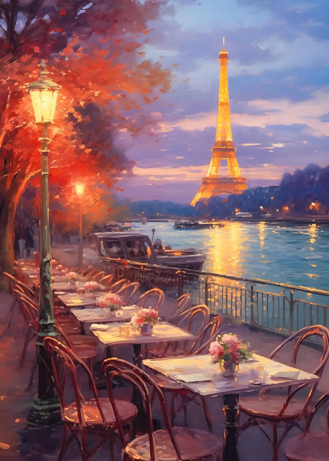 300/500/1000pcs Jigsaw Paper Paris Riverside Paper Puzzle Landscape Gift for Family Holiday Gift Game Room Bedroom Wall Decor
300/500/1000pcs Jigsaw Paper Paris Riverside Paper Puzzle Landscape Gift for Family Holiday Gift Game Room Bedroom Wall Decor