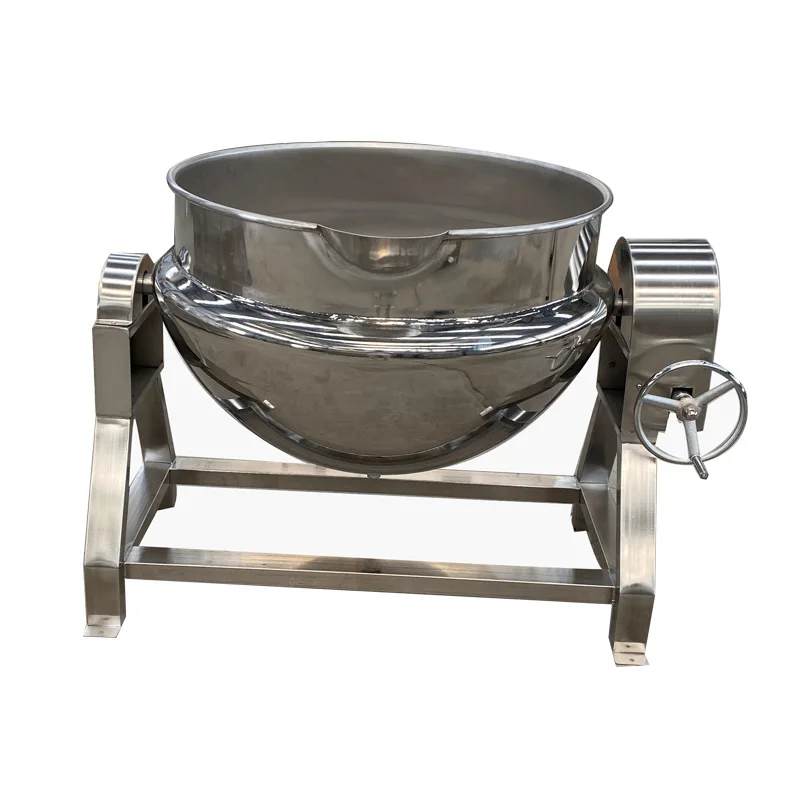 Pharmaceutical frying and extraction sandwich pot, pea jelly processing and boiling equipment
Pharmaceutical frying and extraction sandwich pot, pea jelly processing and boiling equipment