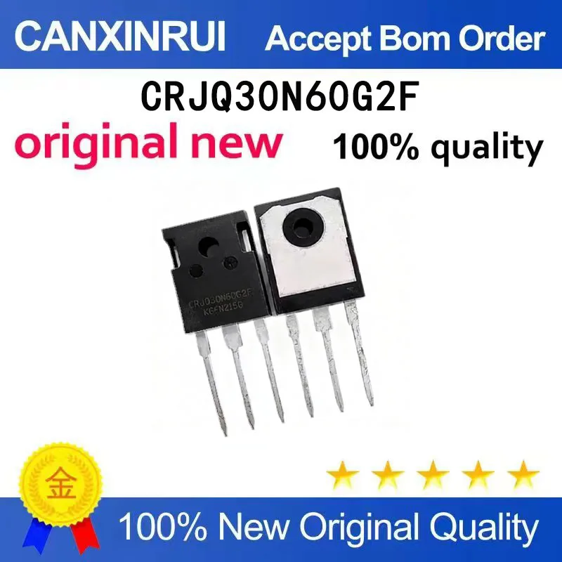 (5-100 PCS) CRJQ30N60G2F TO-247 MOSFET 83A 600V spot chip IC
(5-100 PCS) CRJQ30N60G2F TO-247 MOSFET 83A 600V spot chip IC