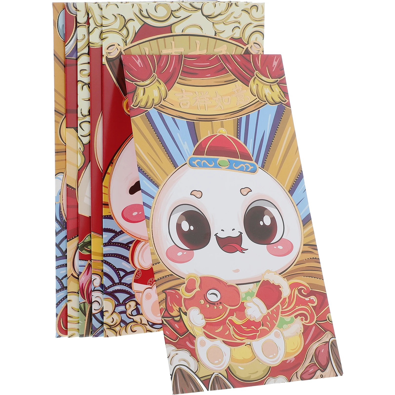 6pcs Red Envelopes Lucky Money Packets Snake Year Design Large Capacity Chinese New Year Wedding Party Favors Christmas
6pcs Red Envelopes Lucky Money Packets Snake Year Design Large Capacity Chinese New Year Wedding Party Favors Christmas