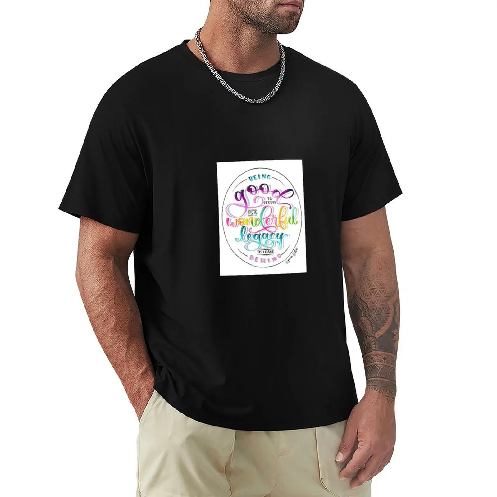 Inspirational Quote: Brush Lettering Artwork (by Lyssa's Letters) T-Shirt tshirts personalised boys animal print Men's t-shirts
Inspirational Quote: Brush Lettering Artwork (by Lyssa's Letters) T-Shirt tshirts personalised boys animal print Men's t-shirts
