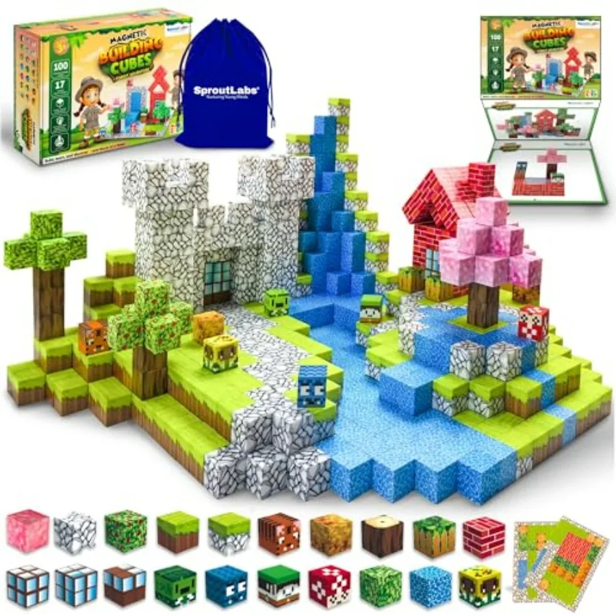 Magnetic Blocks, Magnetic Building Blocks for,Building Blocks for Girls and Boys, Building Toys, Toddler Toys, Building Game Se
Magnetic Blocks, Magnetic Building Blocks for,Building Blocks for Girls and Boys, Building Toys, Toddler Toys, Building Game Se