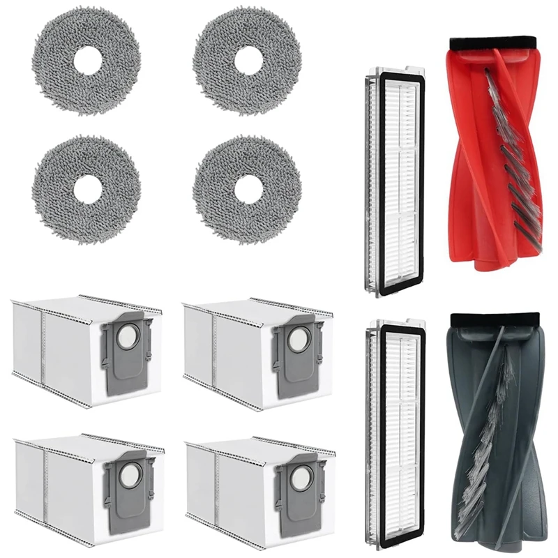 ABWQ For Roborock Qrevo Curv - Replacement Parts Roller Brush Filters Mops Dust Bags Robot Vacuum Cleaner Accessories Kit
ABWQ For Roborock Qrevo Curv - Replacement Parts Roller Brush Filters Mops Dust Bags Robot Vacuum Cleaner Accessories Kit