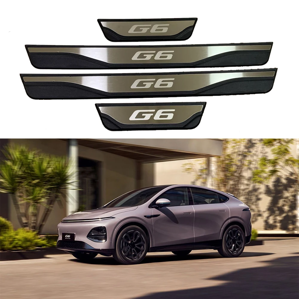 For Xpeng G6 Car Threshold Strip Trim Door Sill Scuff Plate Protector Exterior Welcome Pedal Accessories Stickers 2023 2024 2025
For Xpeng G6 Car Threshold Strip Trim Door Sill Scuff Plate Protector Exterior Welcome Pedal Accessories Stickers 2023 2024 2025