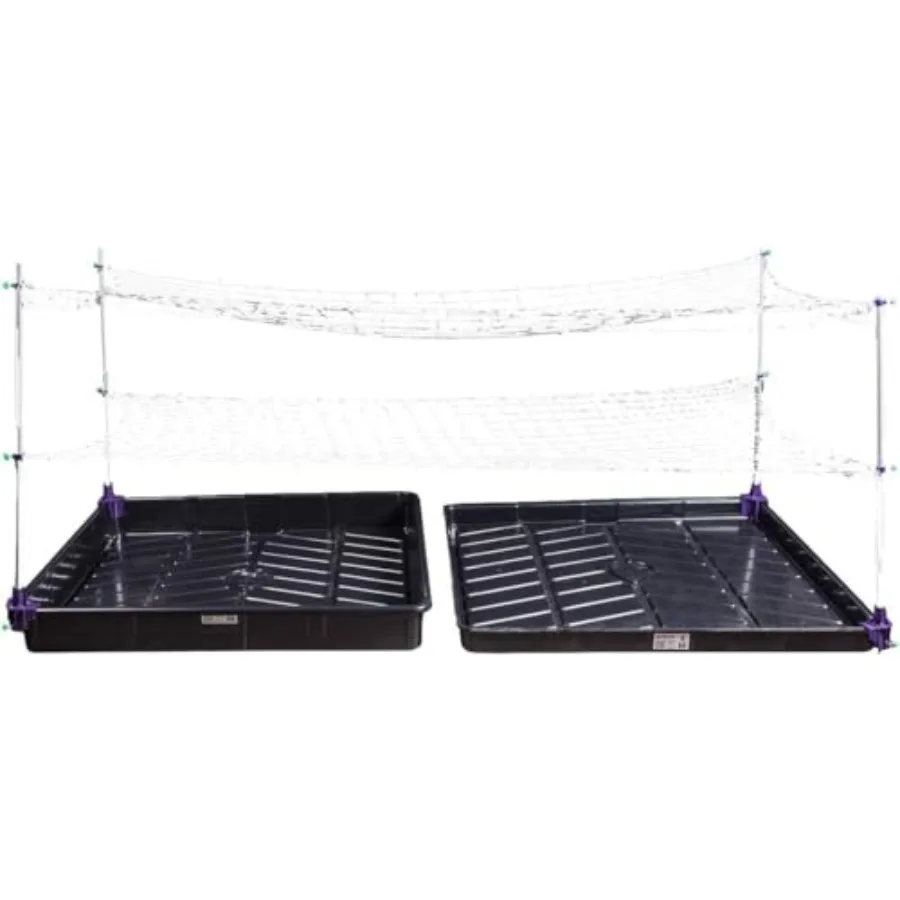 Trim Dddy Trellis System Support Kit - for Climing Plnts Round Corner Idel for Hydroponics Growing System Greenhouse and Grden
Trim Dddy Trellis System Support Kit - for Climing Plnts Round Corner Idel for Hydroponics Growing System Greenhouse and Grden