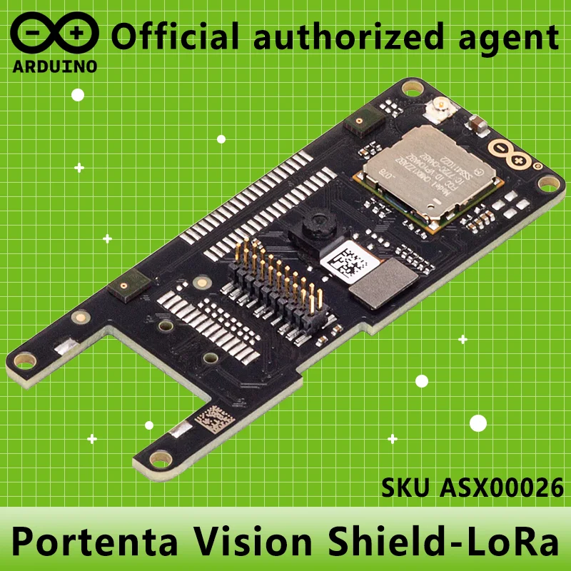 Arduino Portenta Vision Shield - LoRa ASX00026 Authentic Italian product Portenta H7 Ethernet
Arduino Portenta Vision Shield - LoRa ASX00026 Authentic Italian product Portenta H7 Ethernet