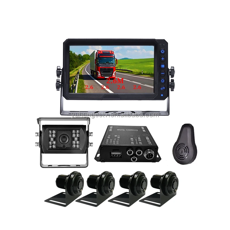HD 12V 24V Vehicle Reversing Truck1080hd Digital Vision Radar Host Blind Spot Auxiliary Parking Sensor Detection Kit System
HD 12V 24V Vehicle Reversing Truck1080hd Digital Vision Radar Host Blind Spot Auxiliary Parking Sensor Detection Kit System