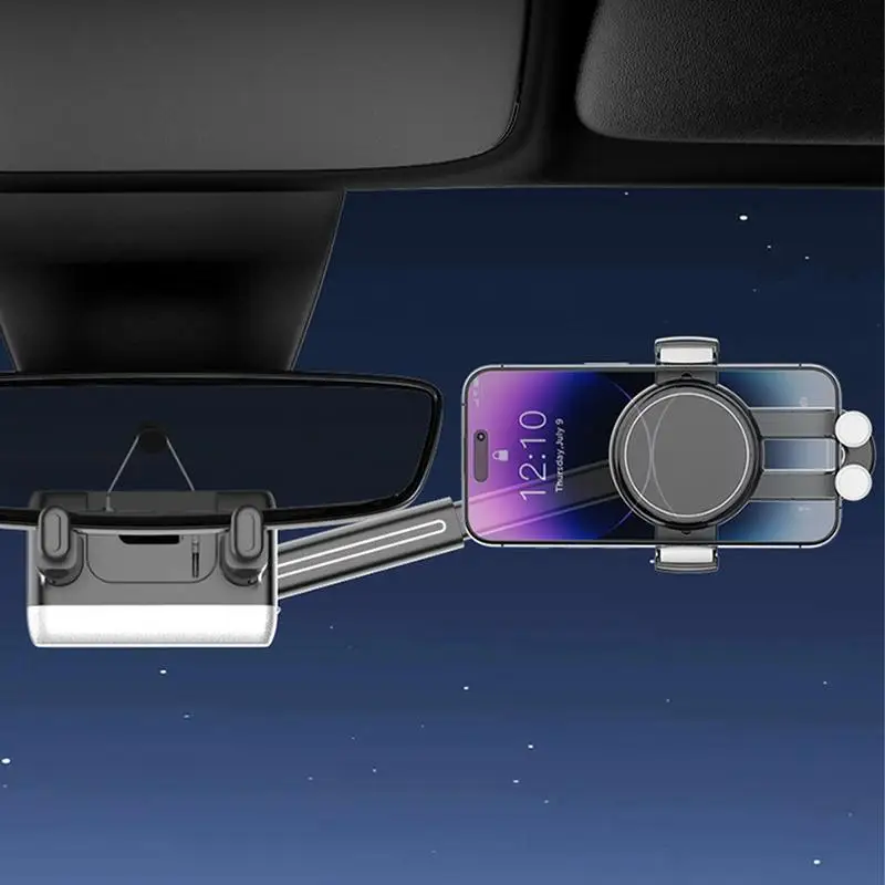 Rear View Mirror Cell Phone Holder Rotatable Smartphone Stand For Automotive Rear View Mirror 360 Degree Rotating Anti-Shake Car
Rear View Mirror Cell Phone Holder Rotatable Smartphone Stand For Automotive Rear View Mirror 360 Degree Rotating Anti-Shake Car