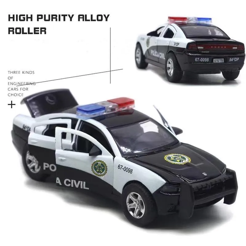 1:32 Charger Police Alloy Car Model Diecasts & Toy Vehicles Simulation Sound Light Pull Back Collection Toys Ornament Kids Gifts
1:32 Charger Police Alloy Car Model Diecasts & Toy Vehicles Simulation Sound Light Pull Back Collection Toys Ornament Kids Gifts