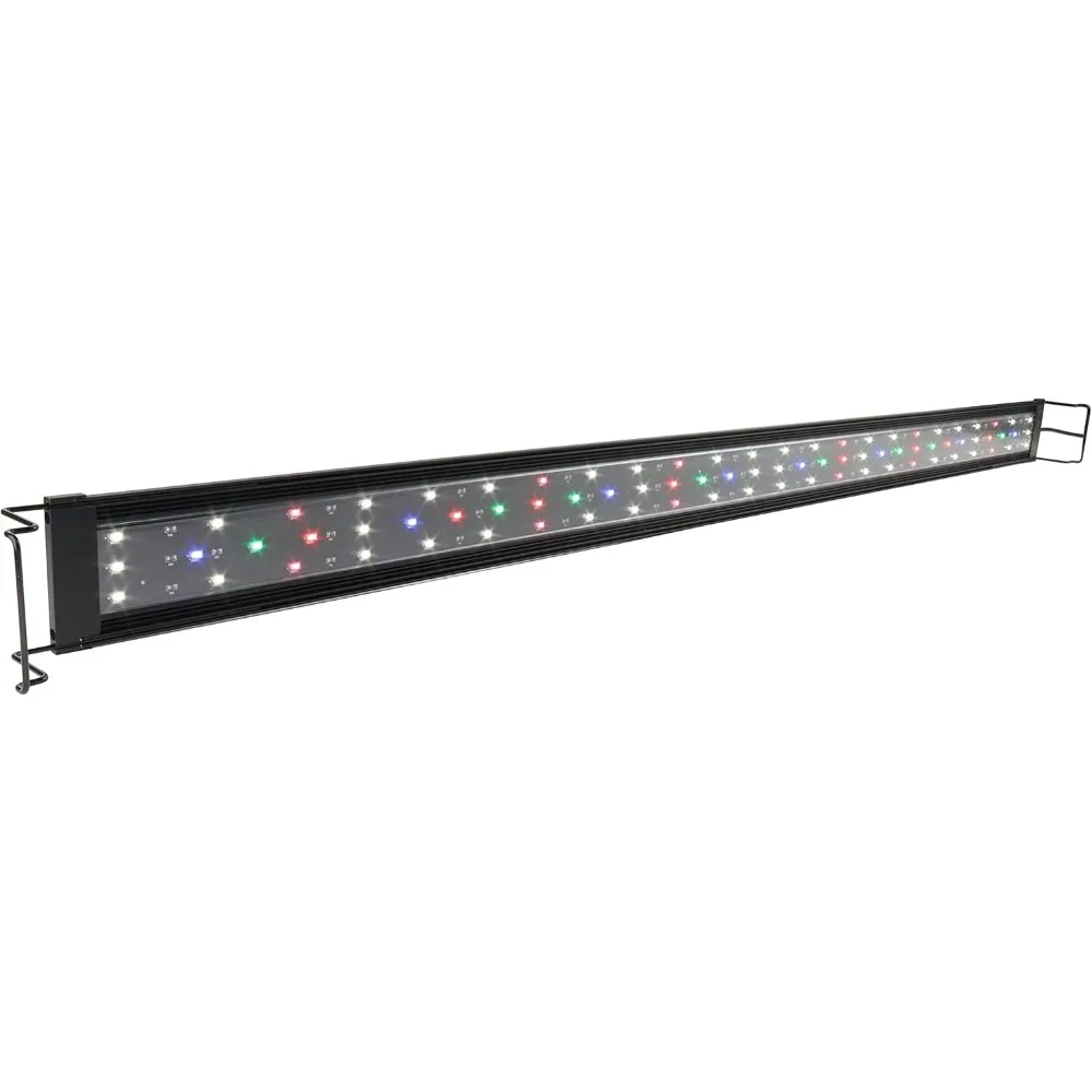 Ultra-Slim Full Spectrum LED Aquarium Light, Adjustable Brackets, 1750LM 40W for 48-54 Inch Fish Tank Lighting
Ultra-Slim Full Spectrum LED Aquarium Light, Adjustable Brackets, 1750LM 40W for 48-54 Inch Fish Tank Lighting
