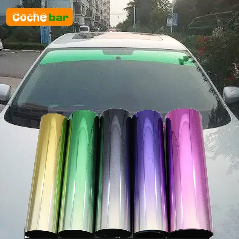 20X150cm Car Sun Shade Front Windshield Sunshade Protector Solar Window Tint Film Heat Insulation Color Changing Film Universal
20X150cm Car Sun Shade Front Windshield Sunshade Protector Solar Window Tint Film Heat Insulation Color Changing Film Universal