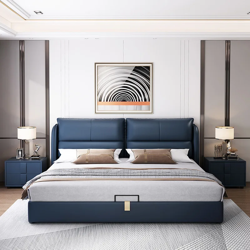 True Quality Beautiful Queen Size Bedroom Furniture Luxury Double Modern Bed New Typepromote sales
True Quality Beautiful Queen Size Bedroom Furniture Luxury Double Modern Bed New Typepromote sales