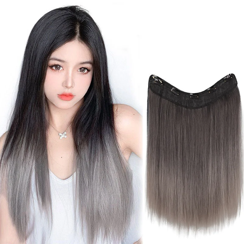 wig piece female long hair one-piece water ripple hair increase invisible synthetic wig traceless fluffy natural wig piece
wig piece female long hair one-piece water ripple hair increase invisible synthetic wig traceless fluffy natural wig piece