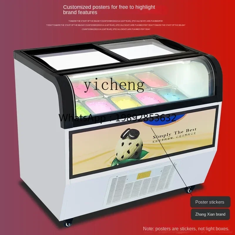 BF Thick Cut Fried Yogurt Display Cabinet Commercial Ice Cream Machine Freezing Display Cabinet Refrigerator
BF Thick Cut Fried Yogurt Display Cabinet Commercial Ice Cream Machine Freezing Display Cabinet Refrigerator
