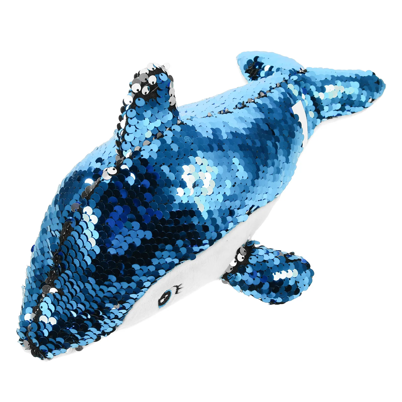 Charming Dolphin Stuffed Animal Small Lightweight Sequin Covered Sensory Stuffed Animal for Kids Playroom Decor Home Office
Charming Dolphin Stuffed Animal Small Lightweight Sequin Covered Sensory Stuffed Animal for Kids Playroom Decor Home Office