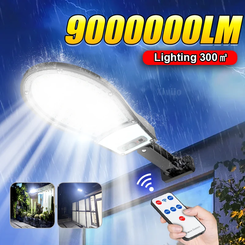 Супер 90000000LM светодиодный солнечный свет, уличный датчик движения, 3 режима, солнечный настенный светильник, IP65, водонепроницаемый, для патио, сада, двери, уличного солнечного света
Супер 90000000LM светодиодный солнечный свет, уличный датчик движения, 3 режима, солнечный настенный светильник, IP65, водонепроницаемый, для патио, сада, двери, уличного солнечного света