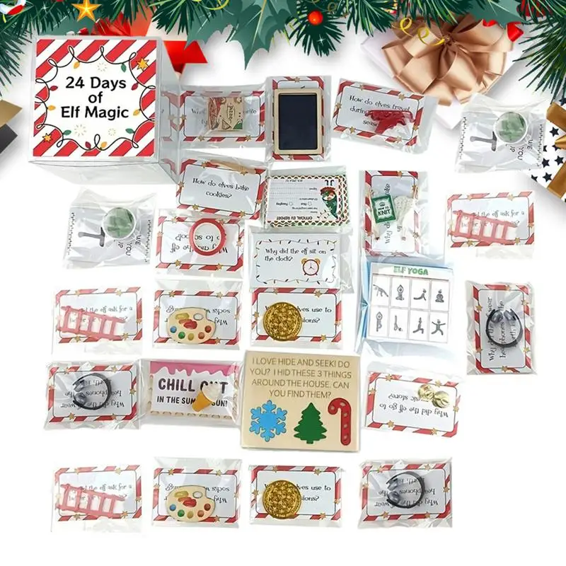 24 Days Of Christmas Advent Elf Magic Gift Set 2024 Christmas Advent Calendar Elf Magic Creative Gift Sets New Year Gifts
24 Days Of Christmas Advent Elf Magic Gift Set 2024 Christmas Advent Calendar Elf Magic Creative Gift Sets New Year Gifts