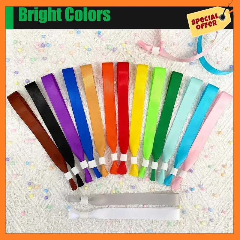 AD08-100 Pcs Cloth Event Wristbands Event Wristbands For Events, For Lightweight Concert Wrist Strap
AD08-100 Pcs Cloth Event Wristbands Event Wristbands For Events, For Lightweight Concert Wrist Strap