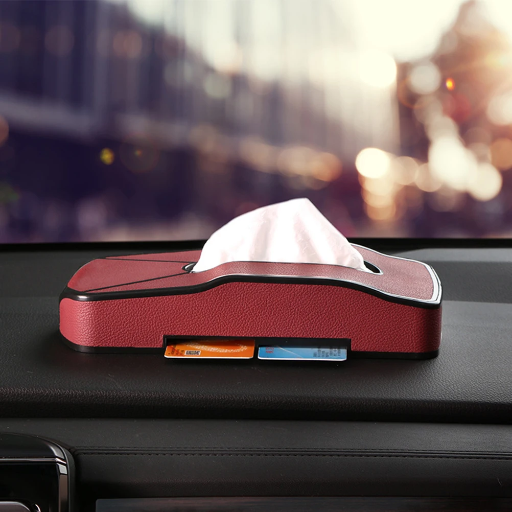 Creative Car Tissue Box Rectangular Pu Holder For Home Office Automotive Wine Red Elegant Design Hotel
Creative Car Tissue Box Rectangular Pu Holder For Home Office Automotive Wine Red Elegant Design Hotel
