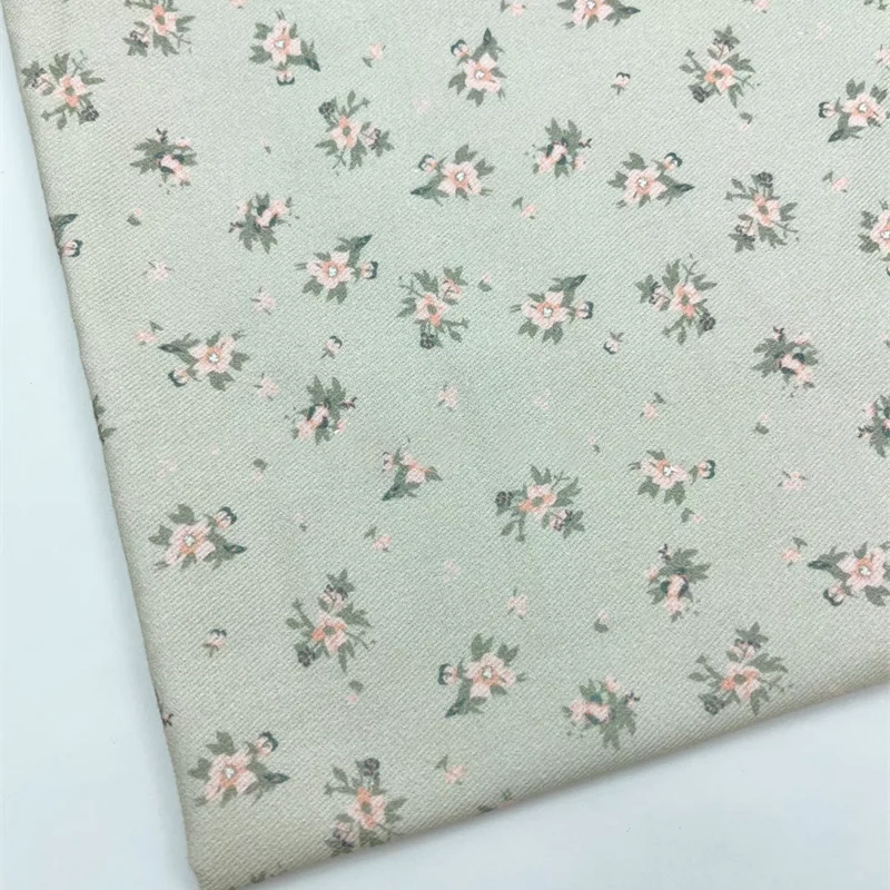 143cm*50cm Cotton Fabric Cotton Fabric Green Floral Pattern Suitable For Shirt Pajama Dress Fabric
143cm*50cm Cotton Fabric Cotton Fabric Green Floral Pattern Suitable For Shirt Pajama Dress Fabric
