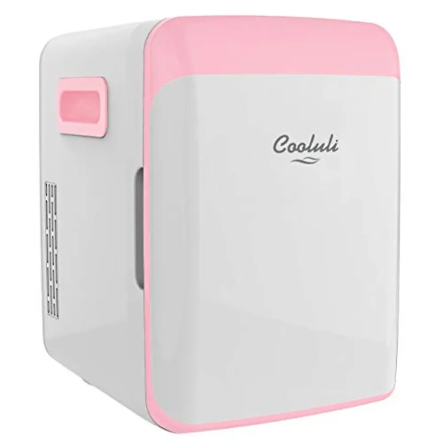 10L Mini Fridge for Bedroom, Car, Office Desk College Dorm Room ABS Plastic, Pink Portable Cooler Warmer for Food, Drinks, Skin
10L Mini Fridge for Bedroom, Car, Office Desk College Dorm Room ABS Plastic, Pink Portable Cooler Warmer for Food, Drinks, Skin