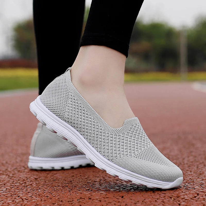 Women Mesh Shoes Walking Sneaker Black Summer Breathable Sport Outdoor Comfortable Loafers Girls Running Flats Size 35-42
Women Mesh Shoes Walking Sneaker Black Summer Breathable Sport Outdoor Comfortable Loafers Girls Running Flats Size 35-42