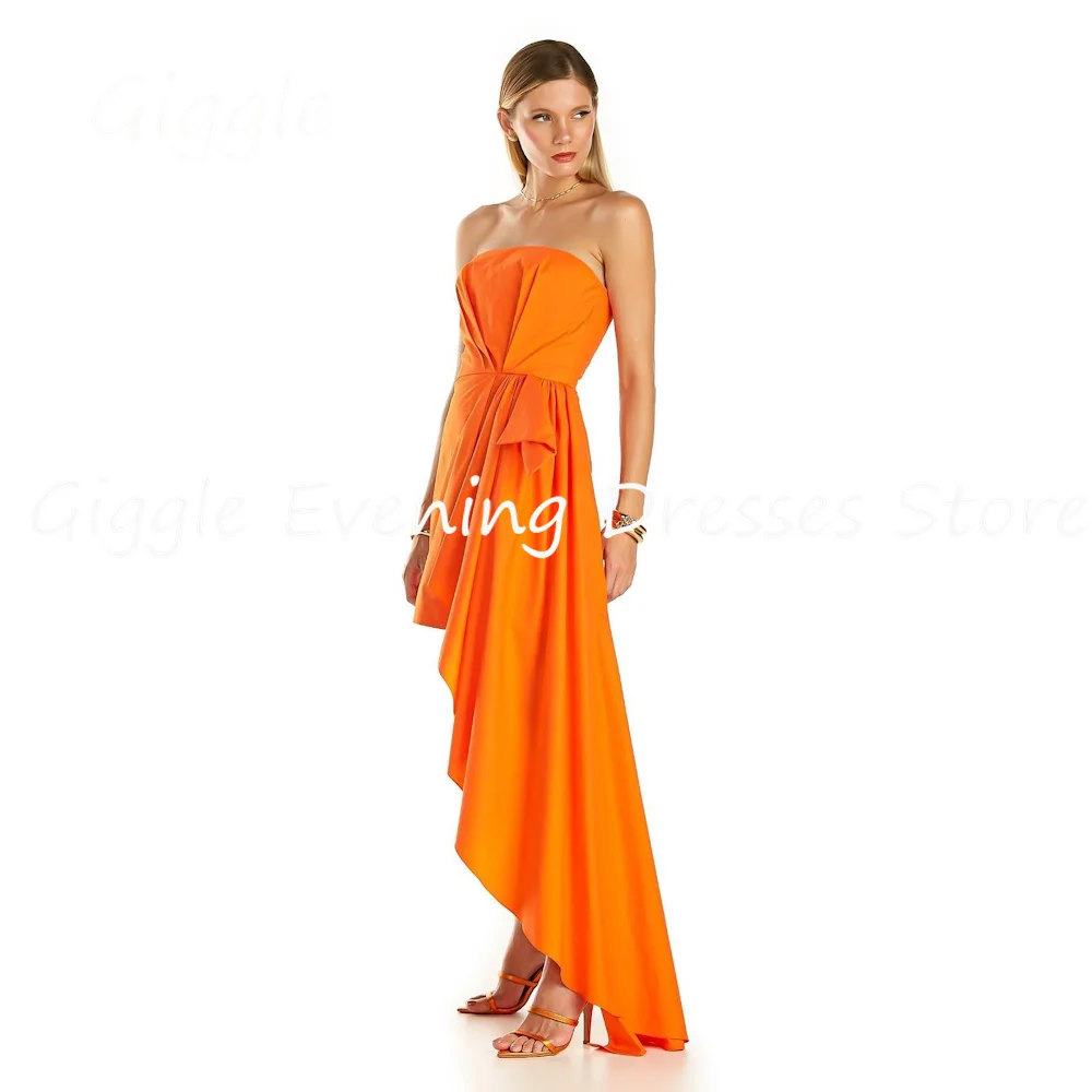 Giggle Satin Mermaid Strapless Ruffle Formal Elegant Prom Gown Knee Length luxury Evening Pretty Party Dresses for Women 2023
Giggle Satin Mermaid Strapless Ruffle Formal Elegant Prom Gown Knee Length luxury Evening Pretty Party Dresses for Women 2023