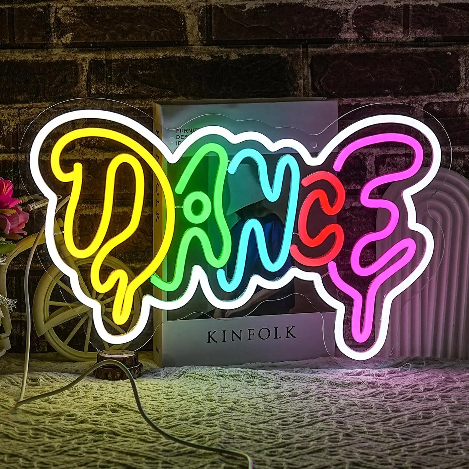 Dance Neon Sign USB Powered LED Neon Lights Kids Room Classroom Party Gaming Room Bedroom Decoration Gift Art Wall Light
Dance Neon Sign USB Powered LED Neon Lights Kids Room Classroom Party Gaming Room Bedroom Decoration Gift Art Wall Light