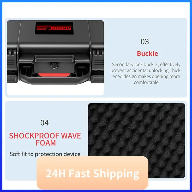 T30C New STARTRC For DJI Pocket3 Sports Camera Portable Waterproof Explosion-Proof Multifunctional Convenient Storage Case Acces
T30C New STARTRC For DJI Pocket3 Sports Camera Portable Waterproof Explosion-Proof Multifunctional Convenient Storage Case Acces