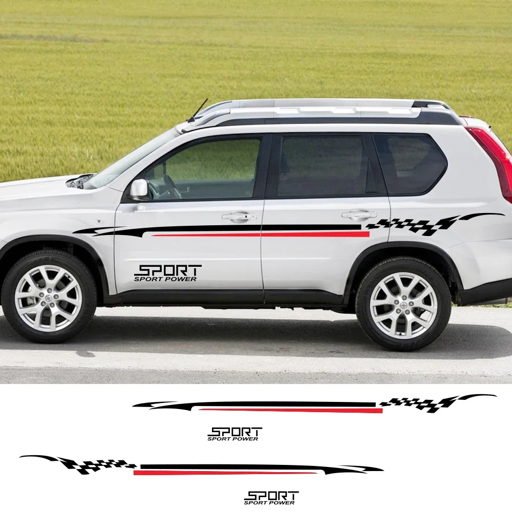 4Pcs Car Long Side Waist Vinyl Stickers Car Tuning Accessories For Qashqai Prado Sportage Range Rover Tucson BMW Duster CX-5 SUV
4Pcs Car Long Side Waist Vinyl Stickers Car Tuning Accessories For Qashqai Prado Sportage Range Rover Tucson BMW Duster CX-5 SUV