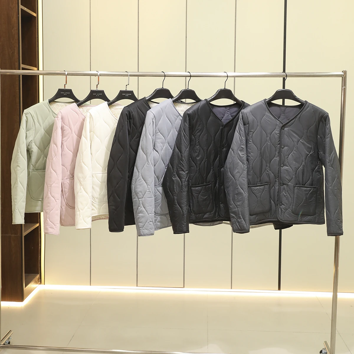 ex Lightweight Wool-Filled Cotton Jaet Warm Retro-Sle Autumn Winter Urban Faion Long Sve Stand Length Single ...
ex Lightweight Wool-Filled Cotton Jaet Warm Retro-Sle Autumn Winter Urban Faion Long Sve Stand Length Single ...