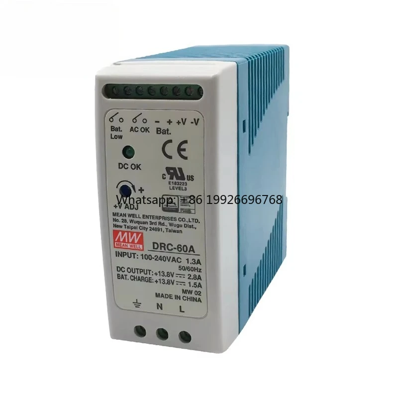 DRC-60A Din Rail Power Supply Psu Electronic Transformer
DRC-60A Din Rail Power Supply Psu Electronic Transformer
