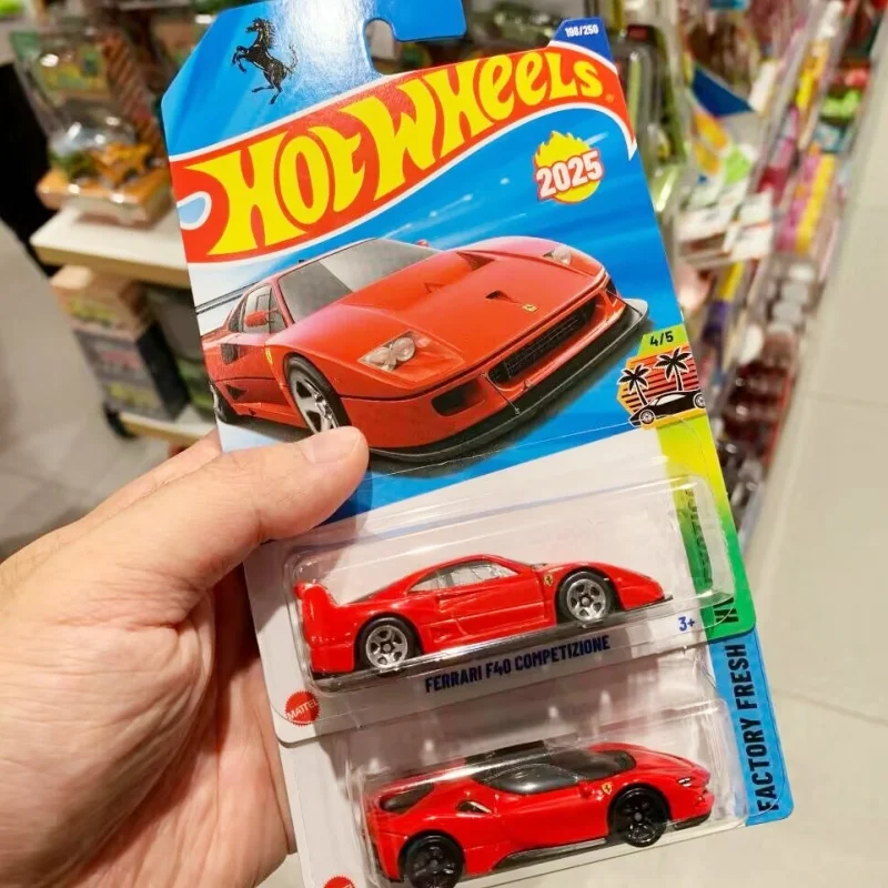 Hot Original 2025 Hot Wheels Car Ferrari F40 Car Model 1/64 Alloy Simulation Cars Model Ornament Custom Collectible Toy Gifts
Hot Original 2025 Hot Wheels Car Ferrari F40 Car Model 1/64 Alloy Simulation Cars Model Ornament Custom Collectible Toy Gifts