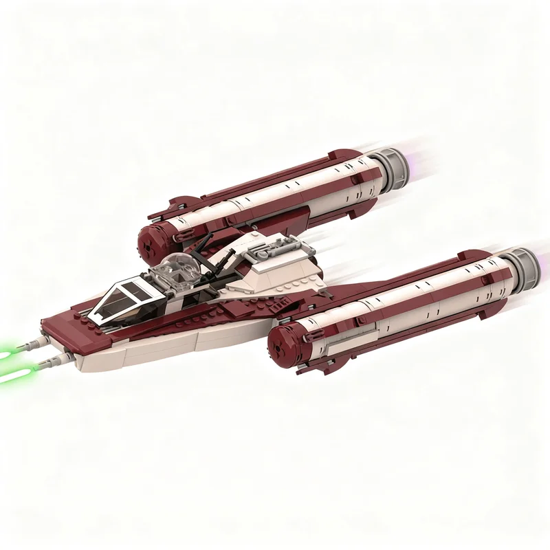 511PCS MOC Space Battle BTL Wing Starfighter Fighter Model Custom Puzzle DIY Creative Ideas Kids Toy Birthday Gift Assembly Toys
511PCS MOC Space Battle BTL Wing Starfighter Fighter Model Custom Puzzle DIY Creative Ideas Kids Toy Birthday Gift Assembly Toys