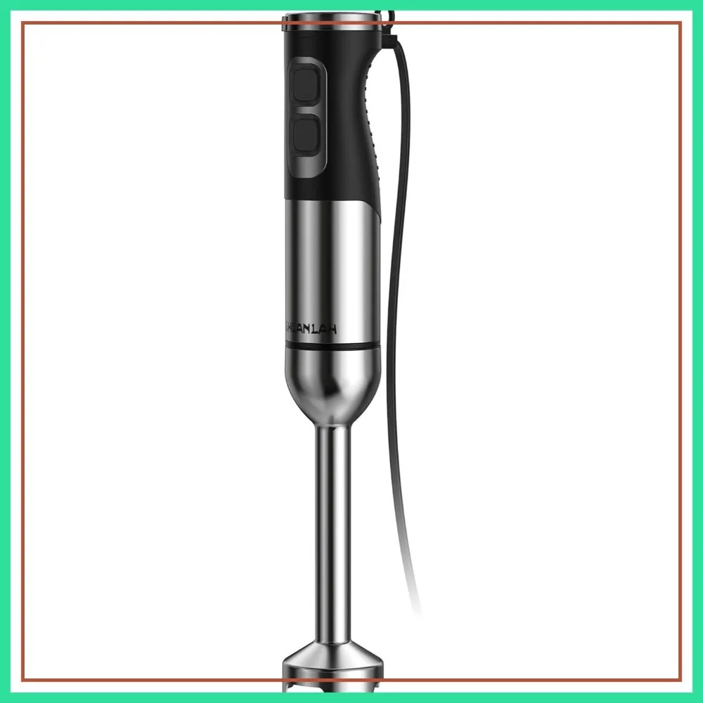 1000W Powerful Immersion Blender Handheld, 2026 New Hand Blender with 25-Speed and Heavy-Duty Copper Motor
1000W Powerful Immersion Blender Handheld, 2026 New Hand Blender with 25-Speed and Heavy-Duty Copper Motor