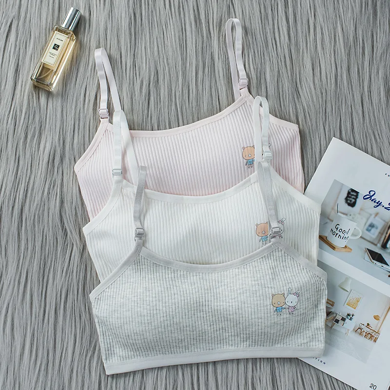 1PC 8-16Y Kids Training Bras Young Girls Underwear Teenage Training Bras Cotton Child Cute Brassiere Tube Tops Girl's Sport Bras
1PC 8-16Y Kids Training Bras Young Girls Underwear Teenage Training Bras Cotton Child Cute Brassiere Tube Tops Girl's Sport Bras