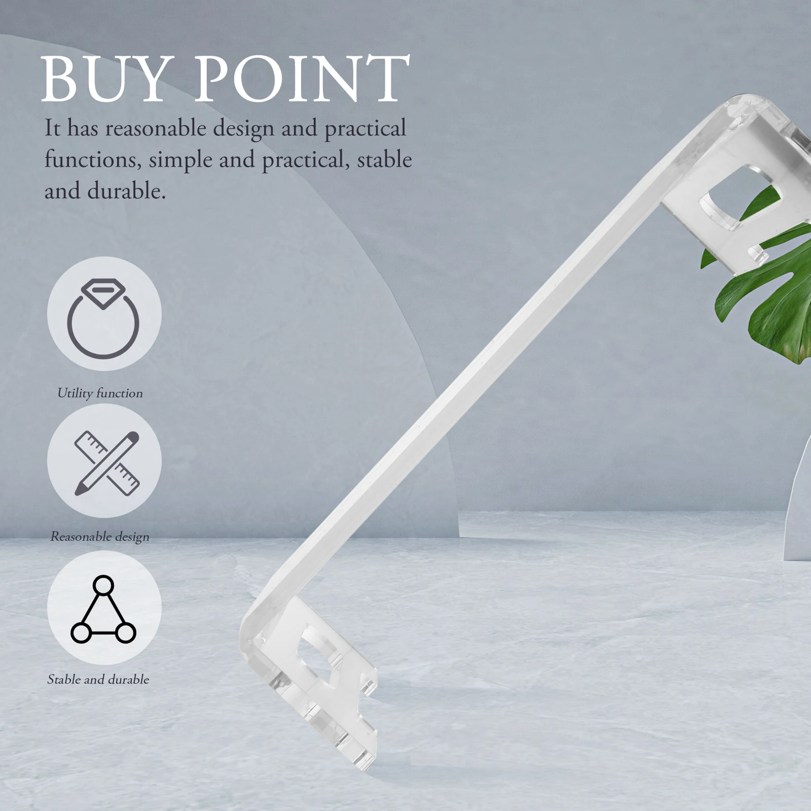 Transparent Acrylic Monitor Stand Riser Laptop Shelf Office Desk Computer Rack Elevated Bracket Home School Use Simple
Transparent Acrylic Monitor Stand Riser Laptop Shelf Office Desk Computer Rack Elevated Bracket Home School Use Simple